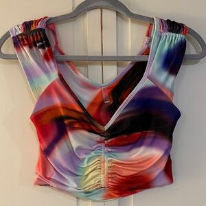 Free People Movement Multi-colored top